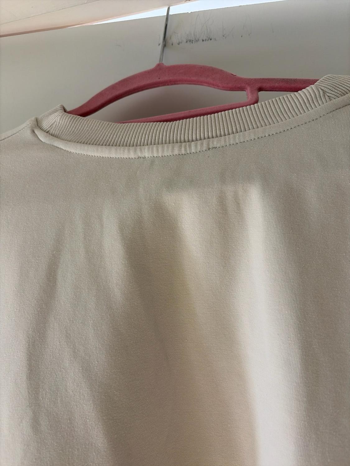 SHORT SLEEVE OVERSIZE SWEATSHIRT - Image 2