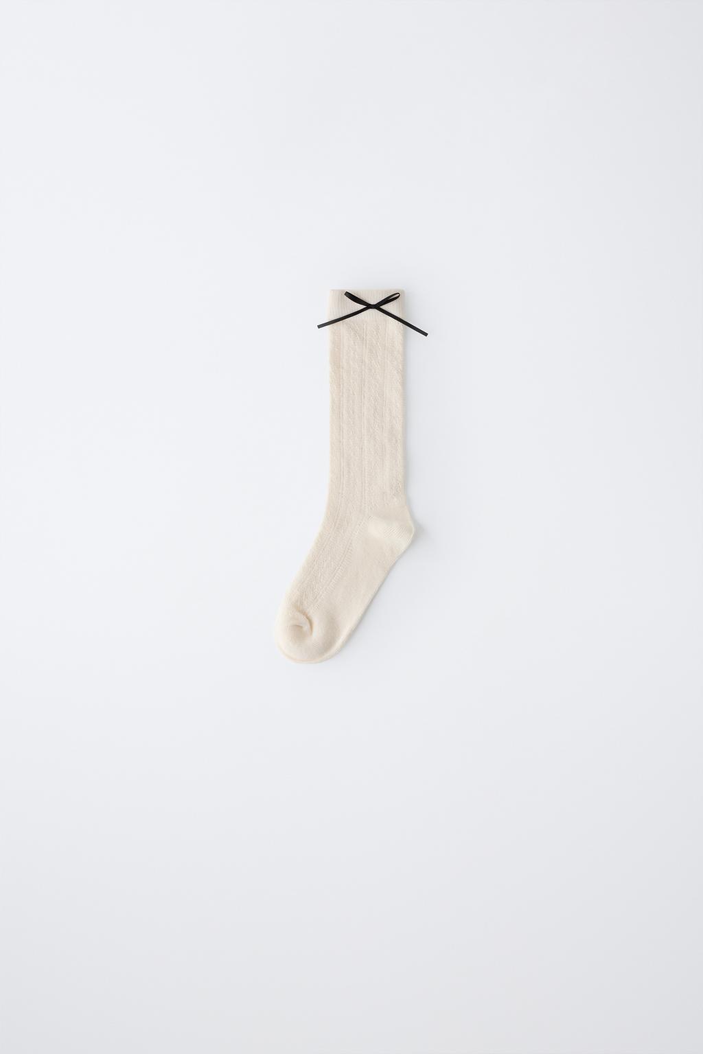 LONG BOW DETAIL SOCKS