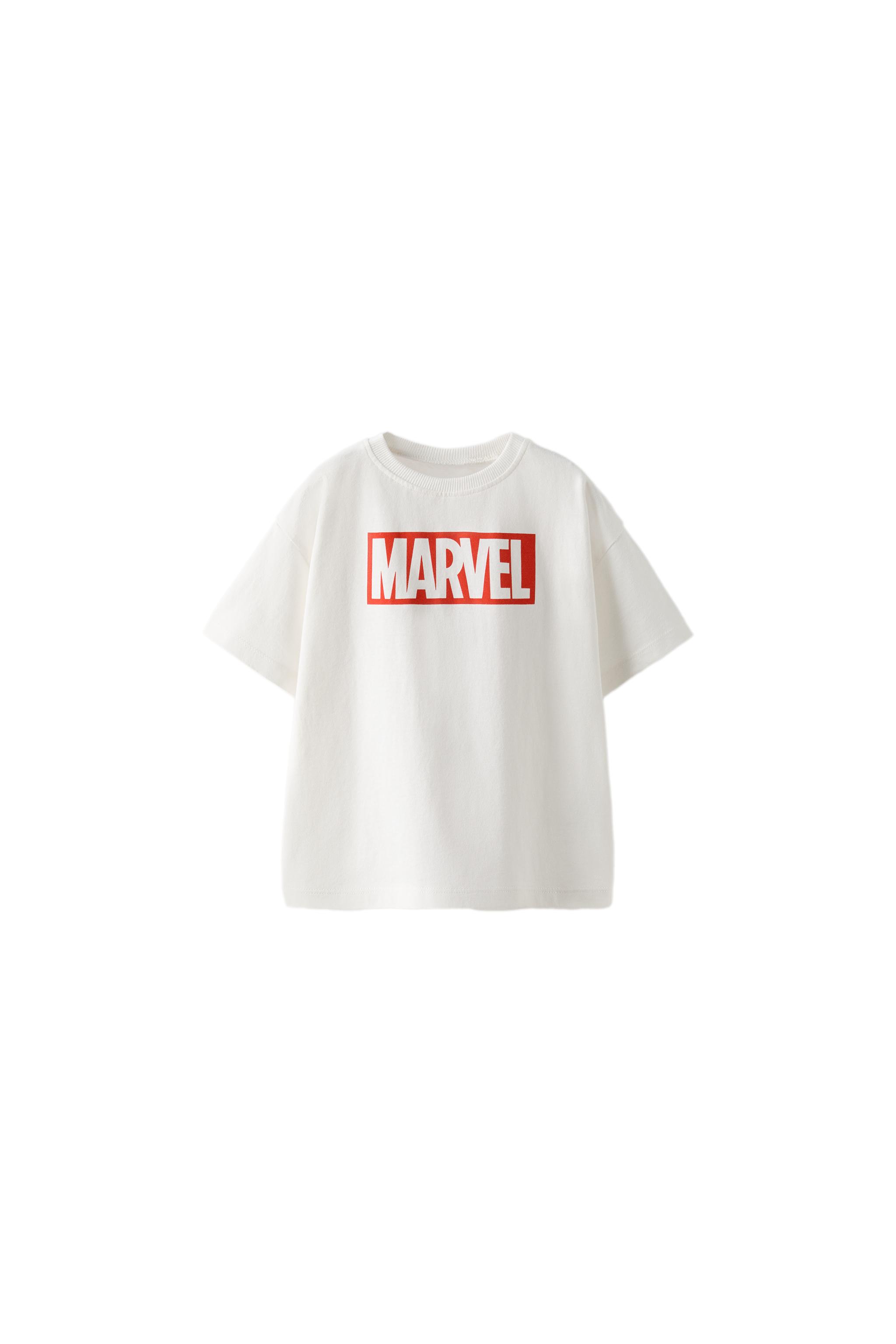 t shirt marvel pull and bear