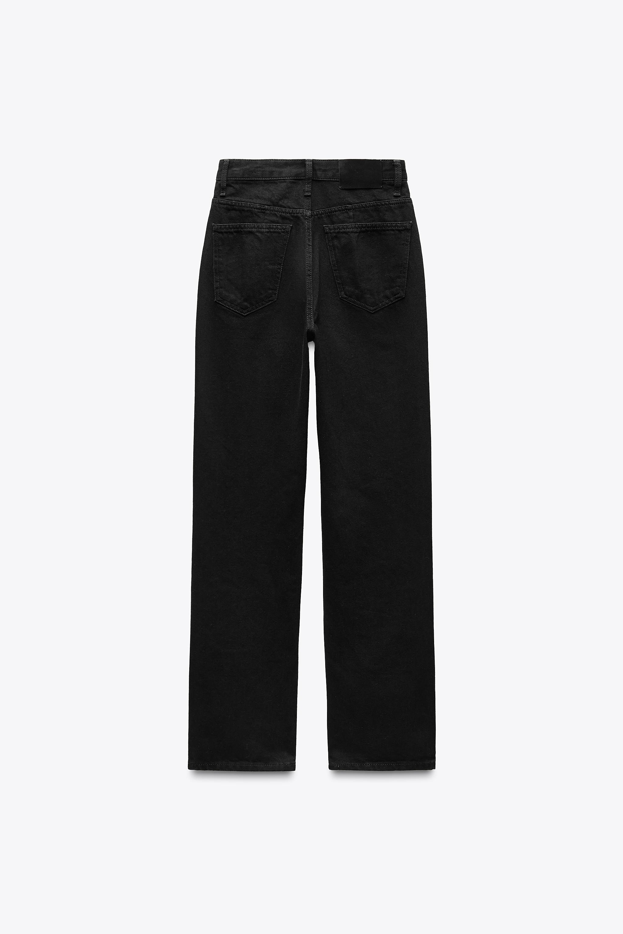 シナリー　エコバースN 2つ　jina様 SLIM JEANS WITH A HIGH WAIST ZW COLLECTION - Black | ZARA