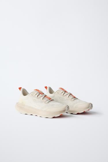 BASKETS SPORT - Blanc marbre de Zara - Image 1
