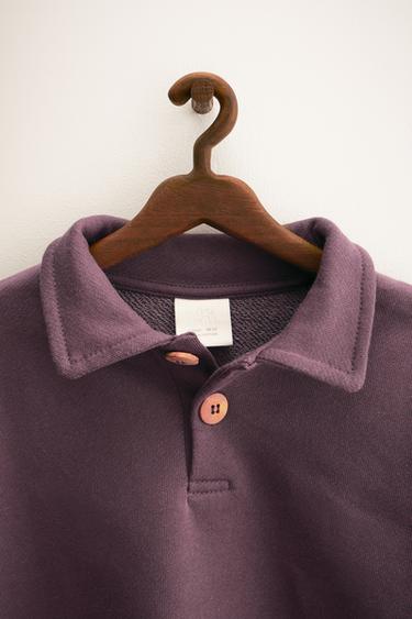 ZARA TIMELESS - POLO NECK SWEATSHIRT - Plum by Zara - Image 2