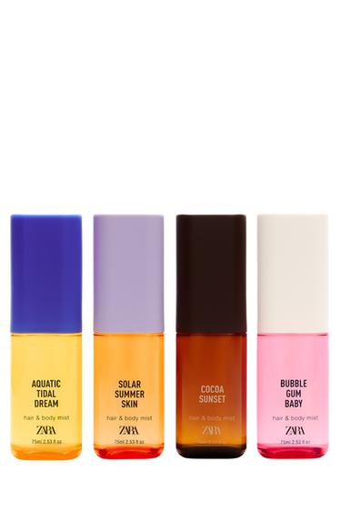 DISCOVERY SET BODY MIST 4X75ML - TINTED LEATHER by Zara - Image 0