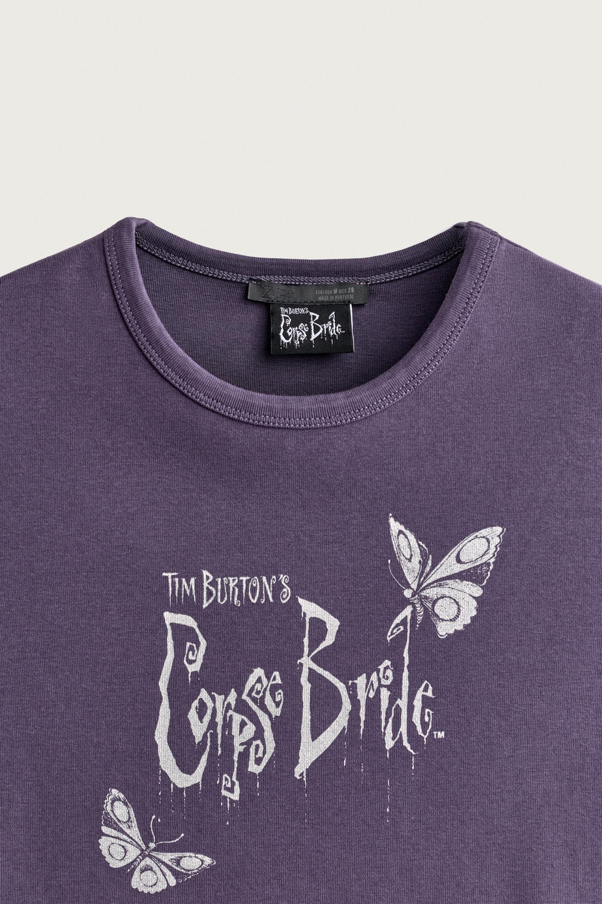CORPSE BRIDE WASHED EFFECT T-SHIRT