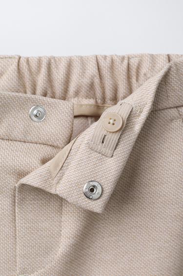 PANTALON DE COSTUME CONFORT - Beige clair de Zara - Image 2