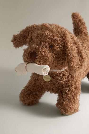 PELUCHE ENFANT CHIEN ROULETTES - Marron de Zara - Image 5
