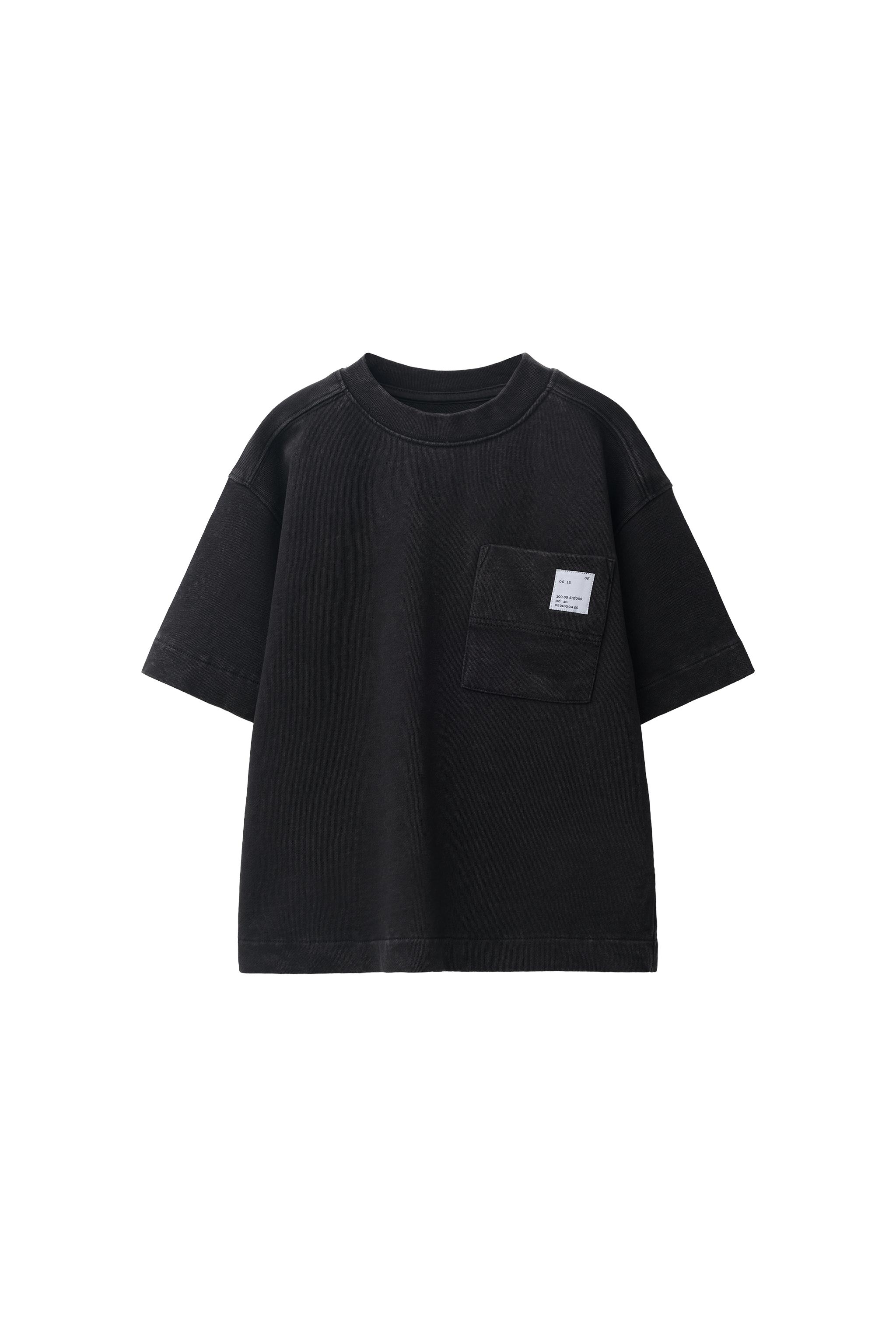 新品　ZARA オフショルダーTシャツ 黒色 S 【即完品】 04729773800-f1.jpg?ts=