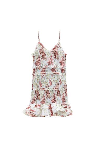 PRINTED MINI DRESS
