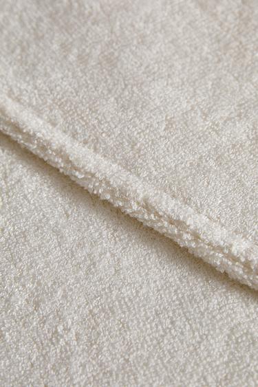 SERVIETTE TÊTE MÉLANGE SOIE - Ivoire de Zara - Image 1