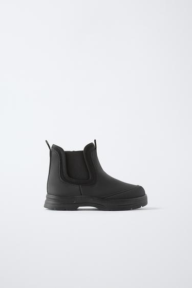 RUBBERISED BOOTS - Black by Zara - Image 0