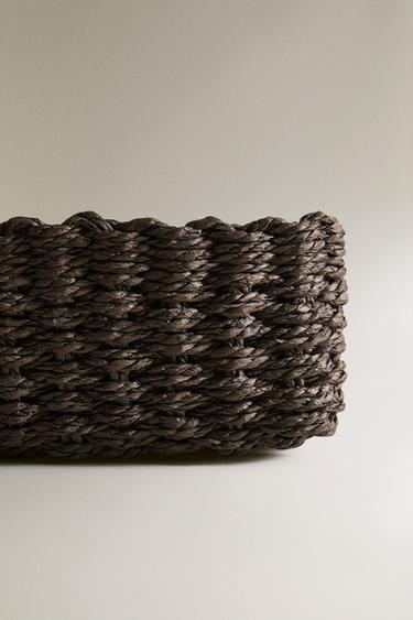 CORBEILLE PAPIER TRESSÉE - Marron de Zara - Image 3