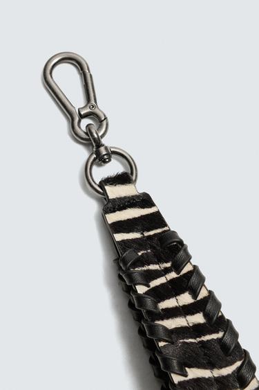 PORTE-CLÉS EN CUIR - Multicolore de Zara - Image 1