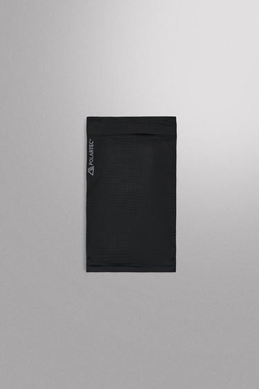 Zara COMBINATION POLARTEC© NECK WARMER - Black