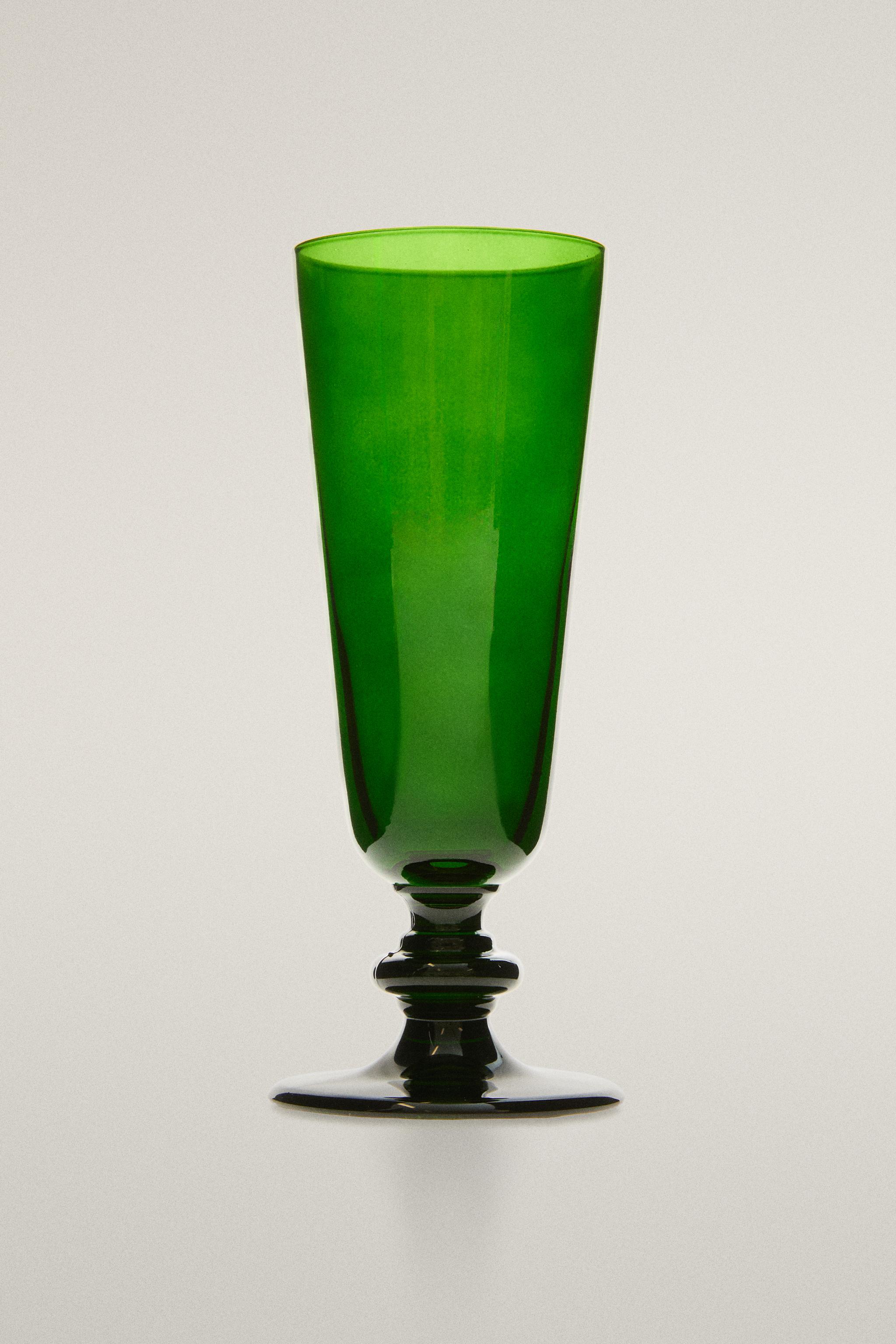 CHRISTMAS FLUTE GLASS