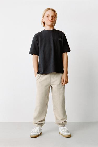 PANTALÓN JOGGER ETIQUETA - Arena de Zara