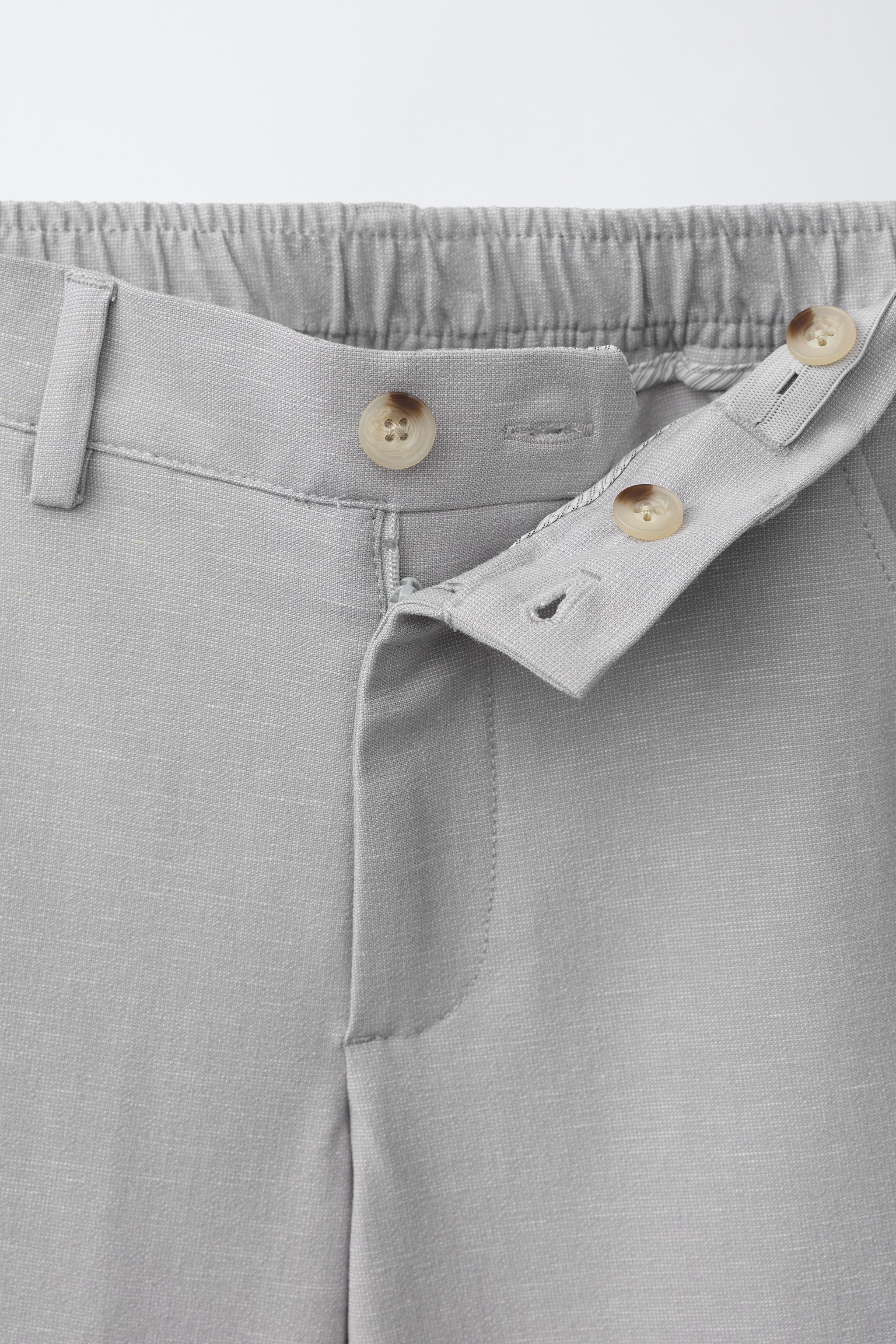 Детские брюки Zara RELAXED FIT COMFORT PANTS — фото 4