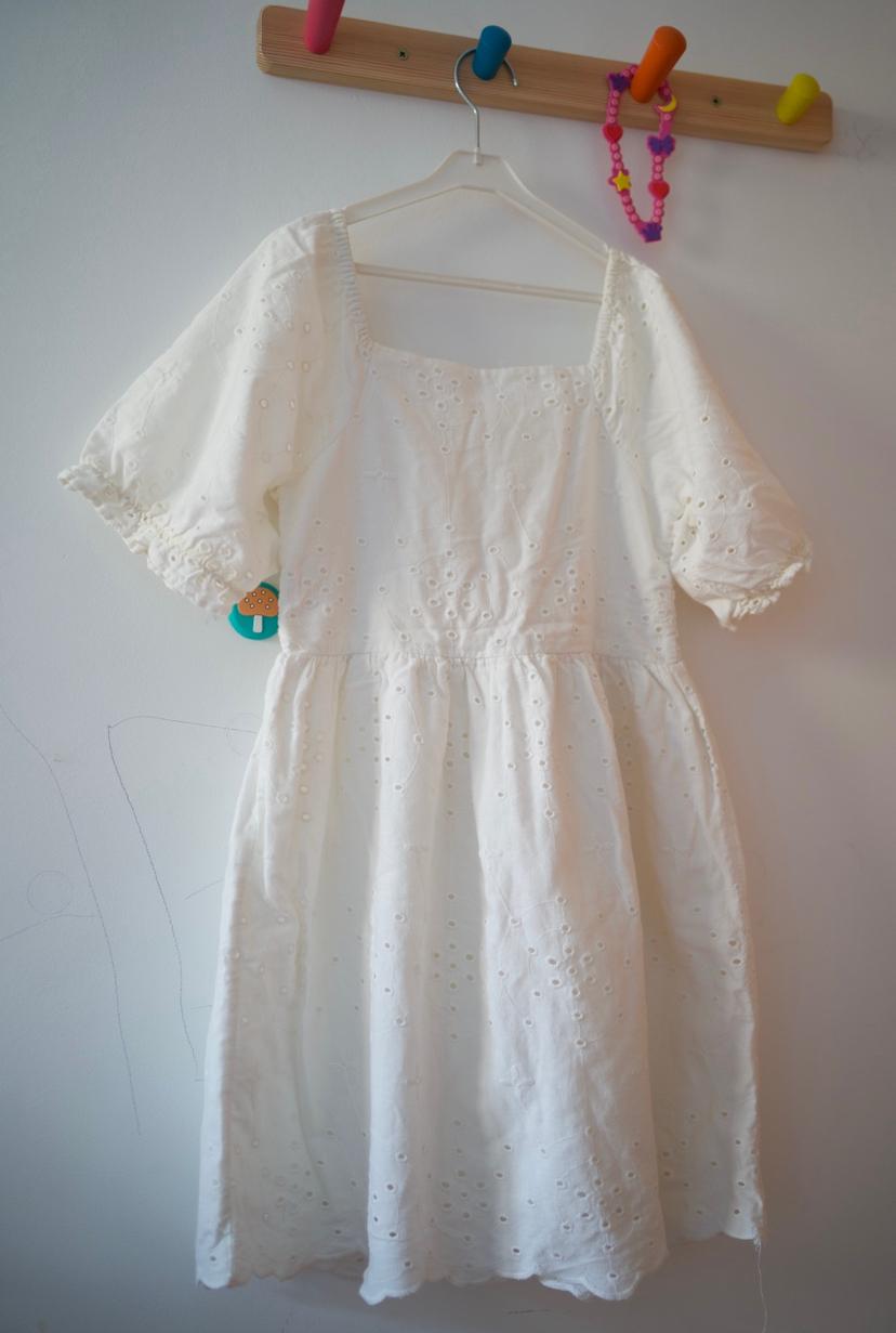 DRESS WITH SWISS EMBROIDERY - Image 2