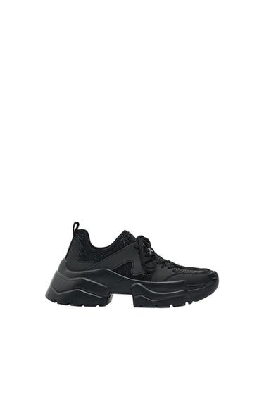 RHINESTONE RUNNING TRAINERS