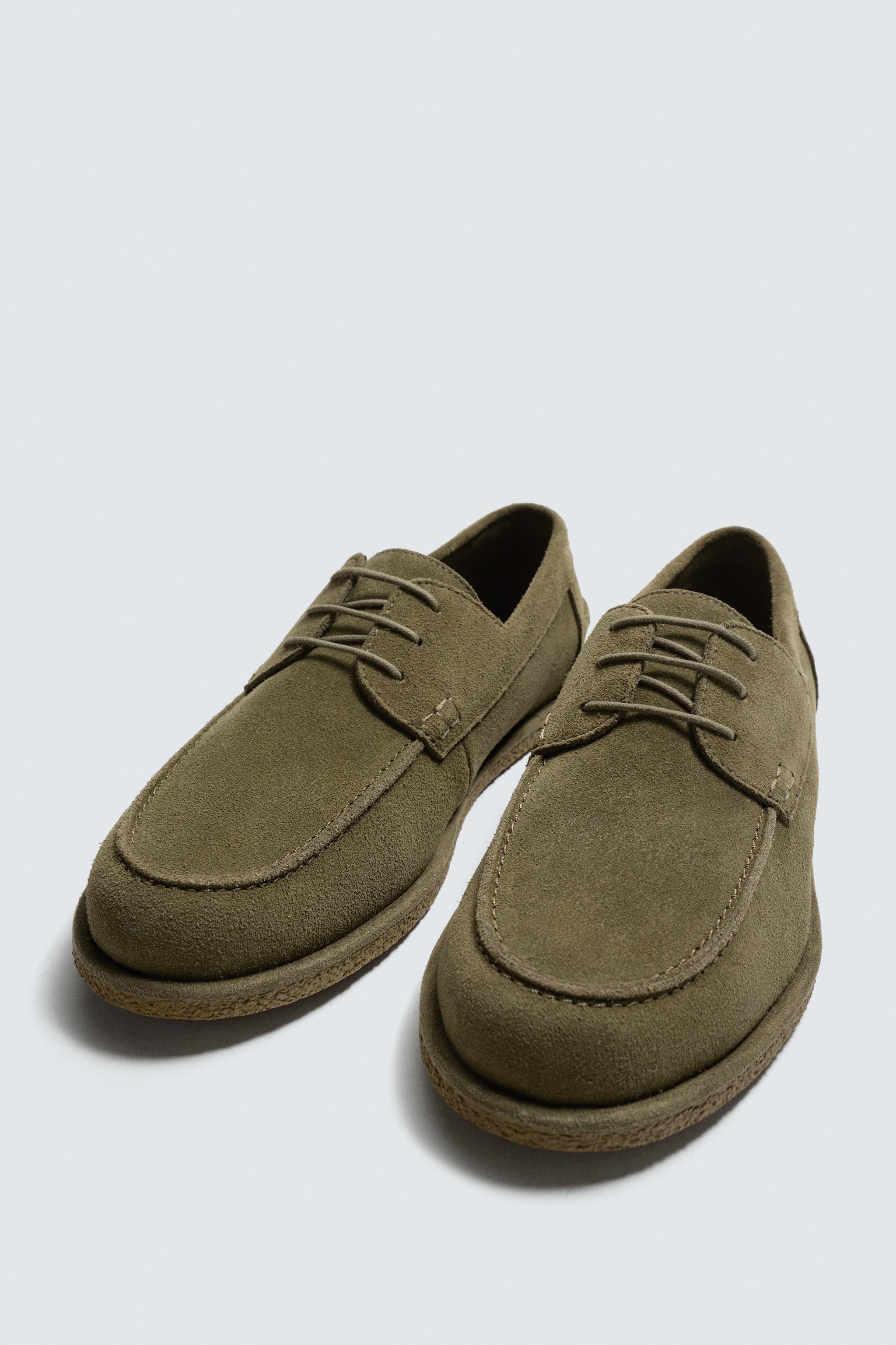 CASUAL LEATHER DECK SHOES