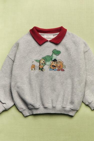SWEAT MOLLETON TOY STORY © DISNEY/PIXAR - Gris chiné de Zara - Image 5