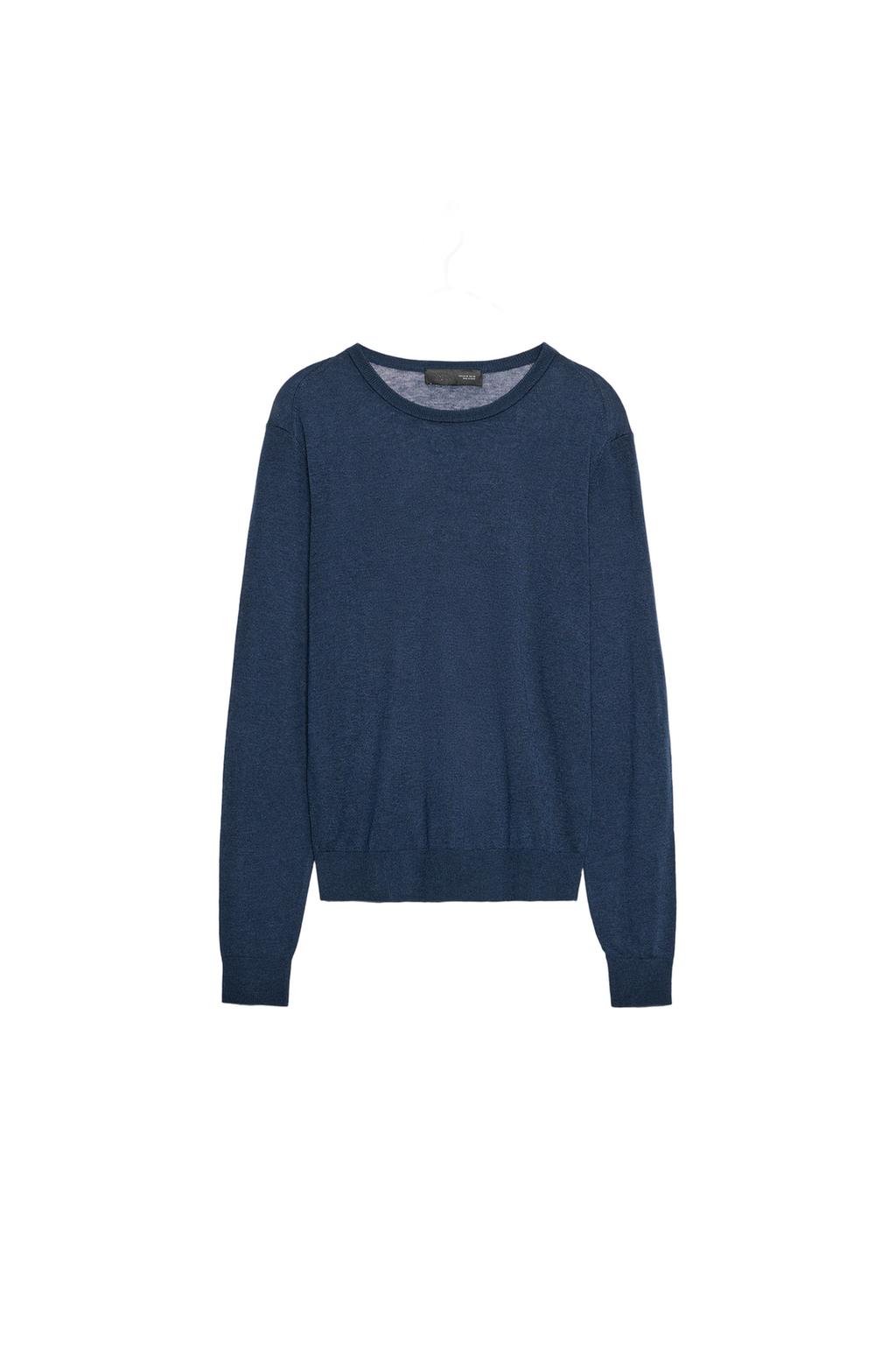 EXTRA-FINE WOOL AND SILK JUMPER - image 3