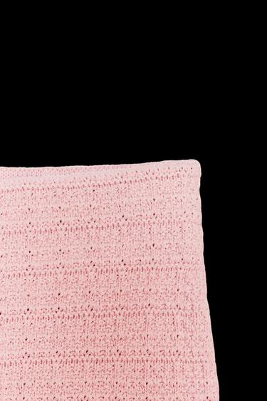 KOMBINIERTER STRICKROCK - Rosa von Zara