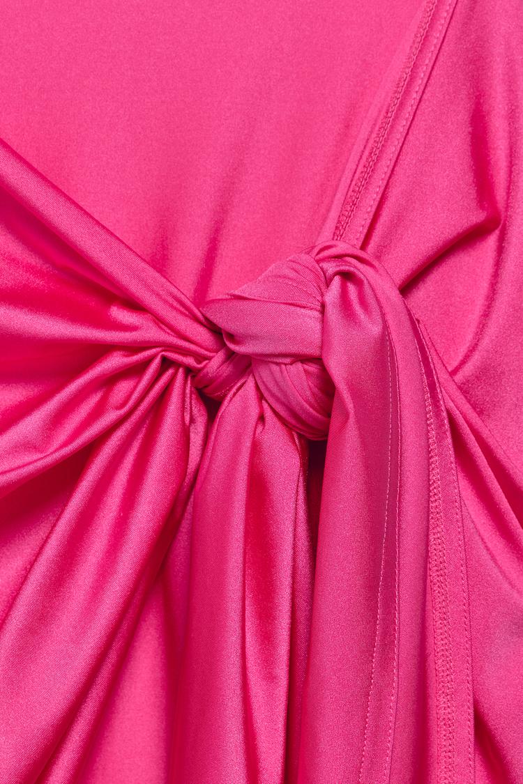 Pareo liso de mezcla de poliamida MARISA BERENSON X ZARA 3