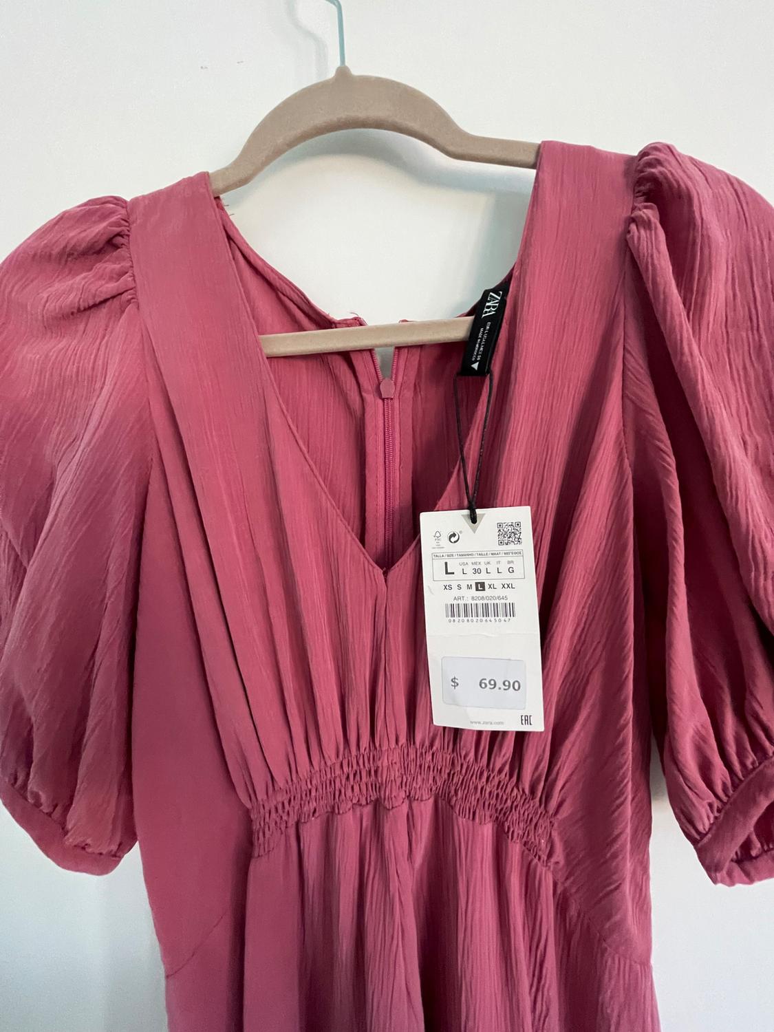 VESTIDO MANGA VOLUMEN - Image 2