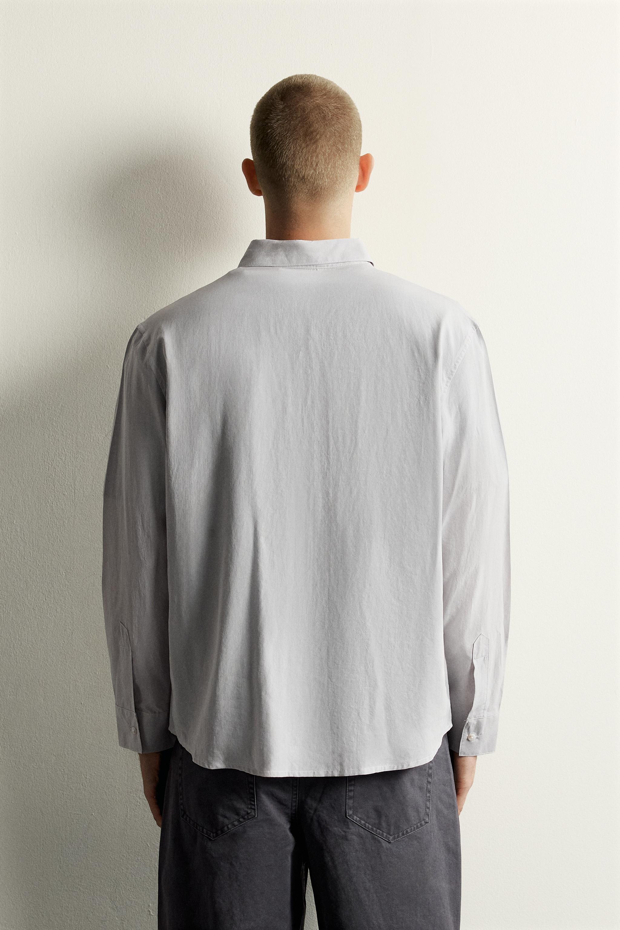 FLOWY POCKET SHIRT