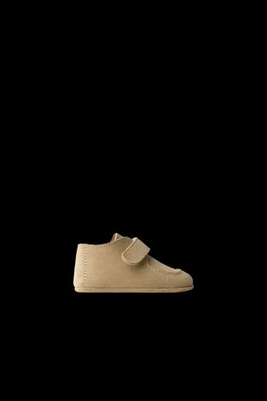 LEDERSCHUH - Sandfarbe von Zara