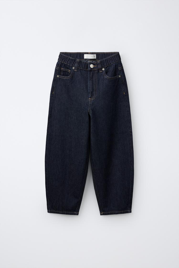 BALLOON JEANS — Blue