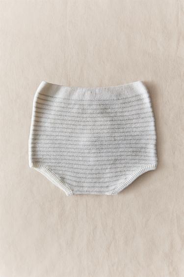 BLOOMER ENFANT COTON ET SOIE - Beige clair de Zara - Image 5