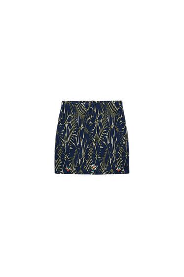 PEBBLE JACQUARD SKIRT