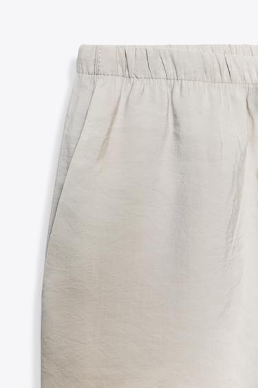PANTALON FLUIDE PALAZZO - Iceberg de Zara - Image 7