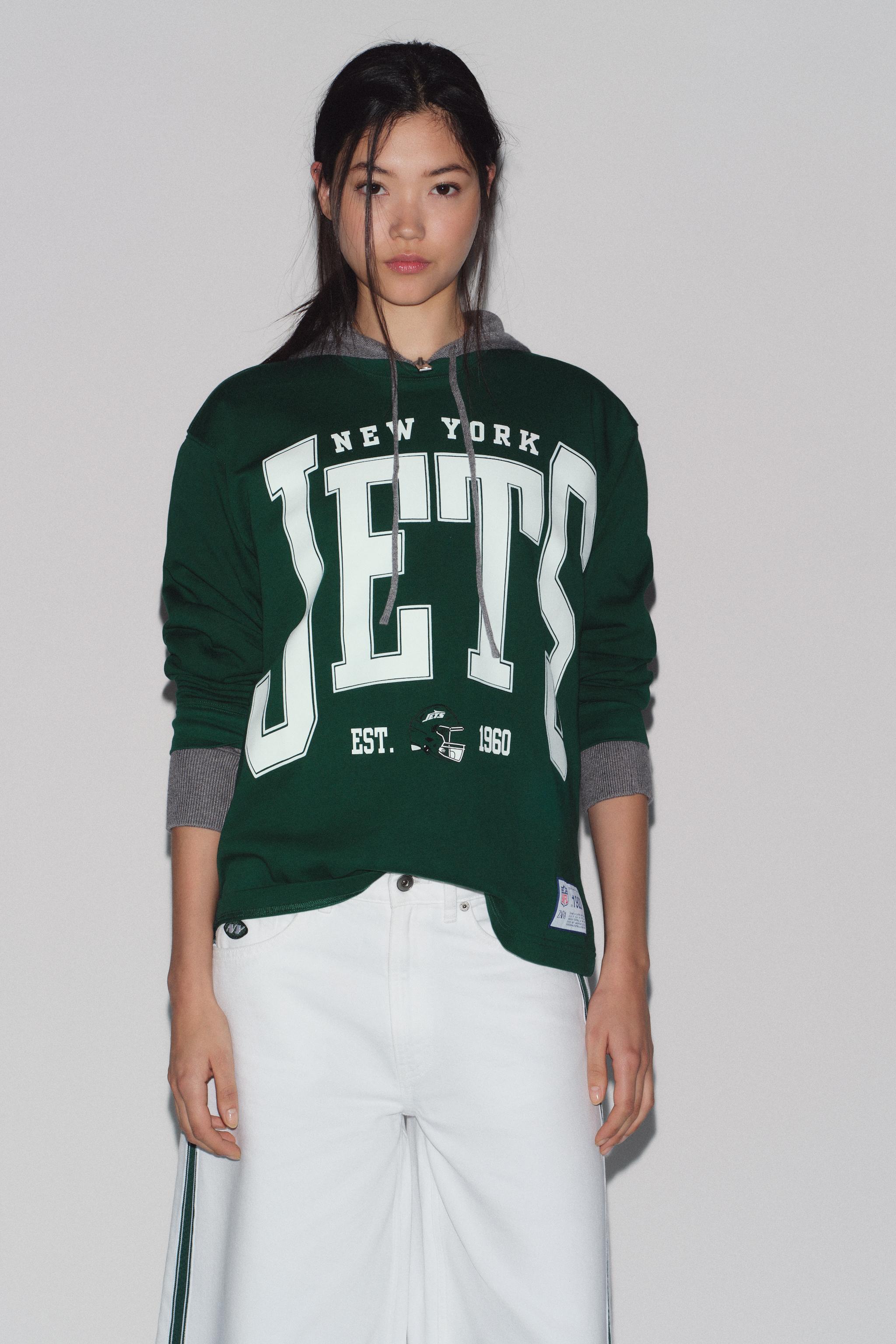 NFL JETSスウェットシャツ - グリーン | ZARA Japan / 日本