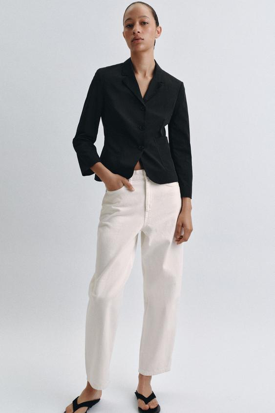 ZW Collection tapered orta bel jean