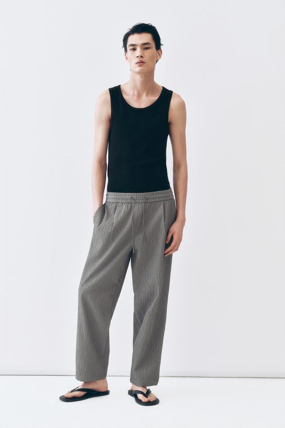 Zara 雙帶涼鞋 - 黑色 - 圖片 0