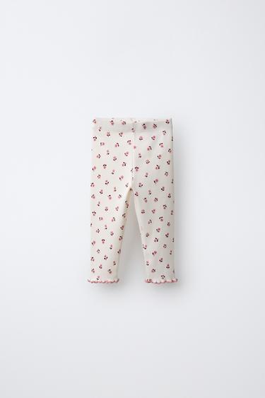Leggins con estampado floral