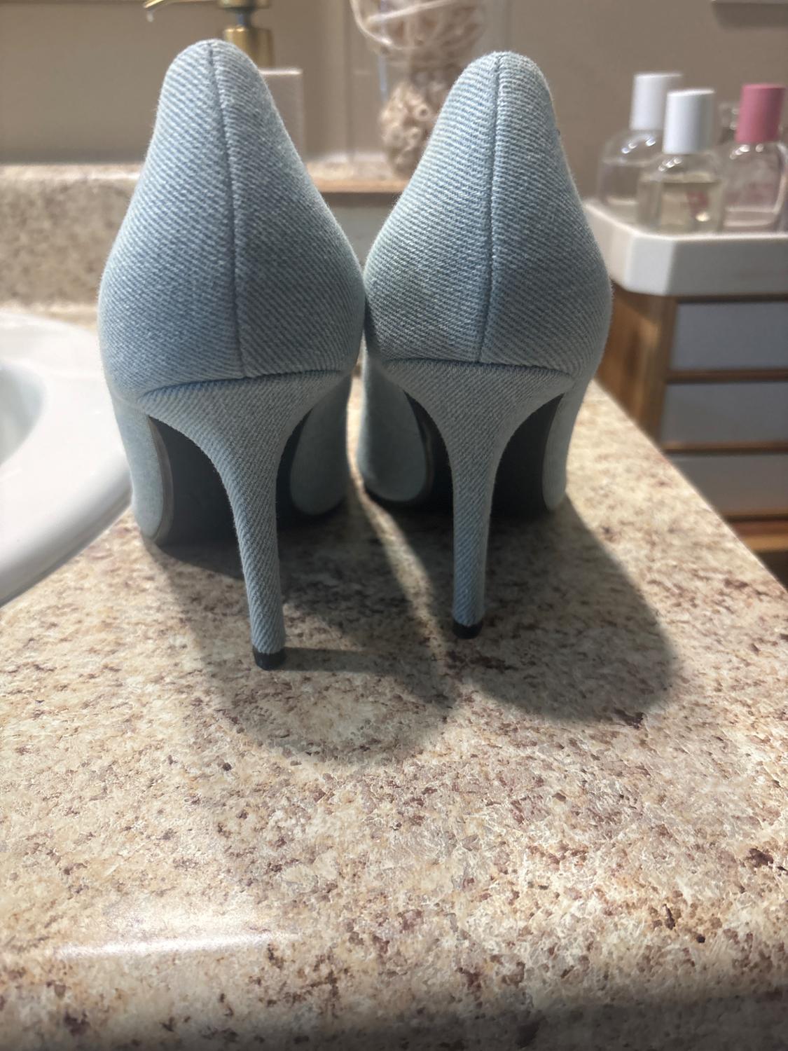 HIGH HEEL DENIM SHOES - Image 2