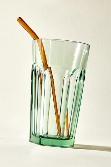 COLOURED HAMMERED ACRYLIC TUMBLER - Green by Zara - Image 6