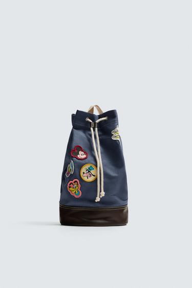 BUCKET BACKPACK HARRY LAMBERT FOR ZARA X DISNEY - Blue by Zara