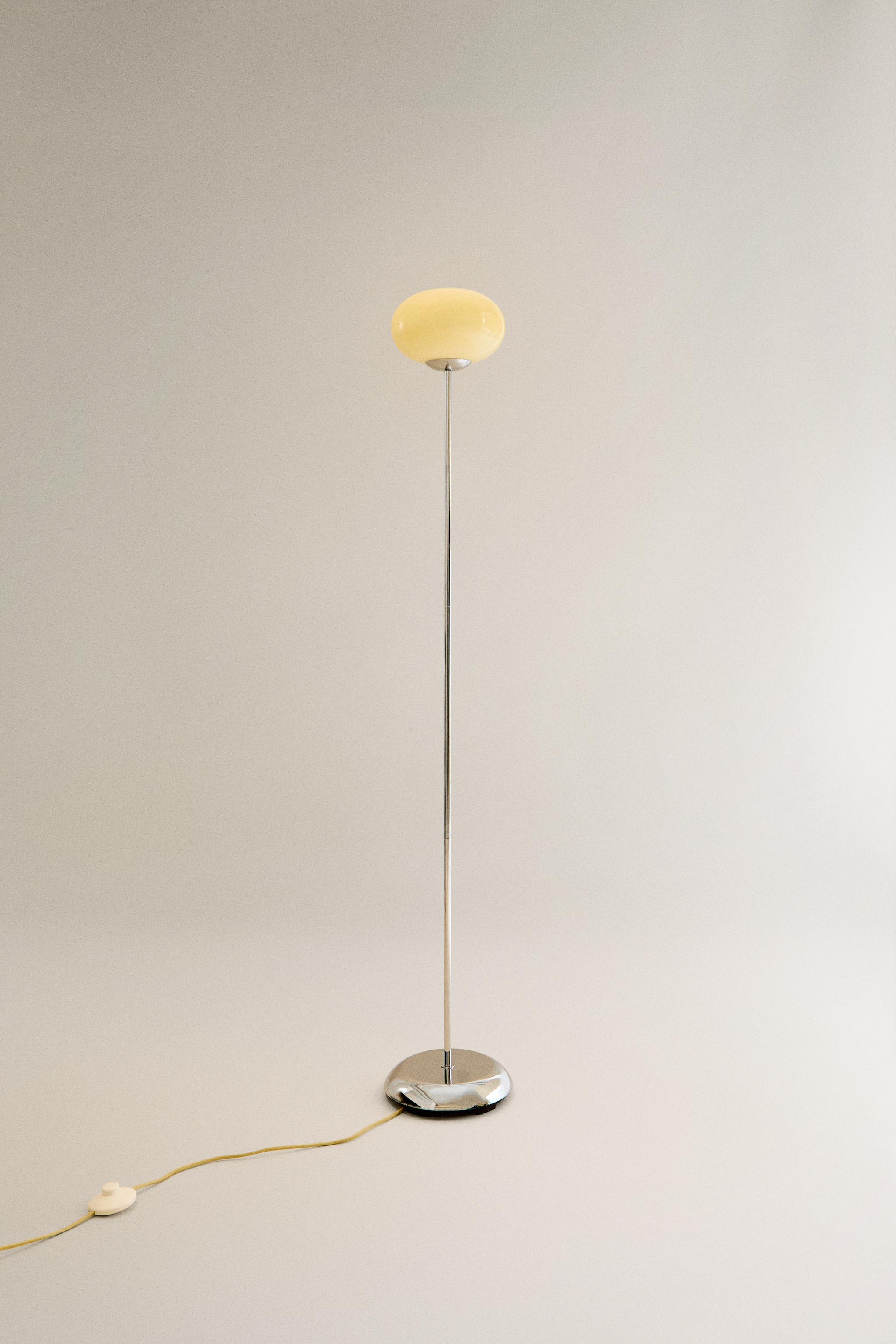 GLASS AND METAL FLOOR LAMP - P | ZARA United States