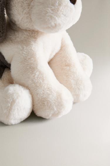 CHILDREN'S SOFT TOY DOG - Ecru by Zara - Image 2