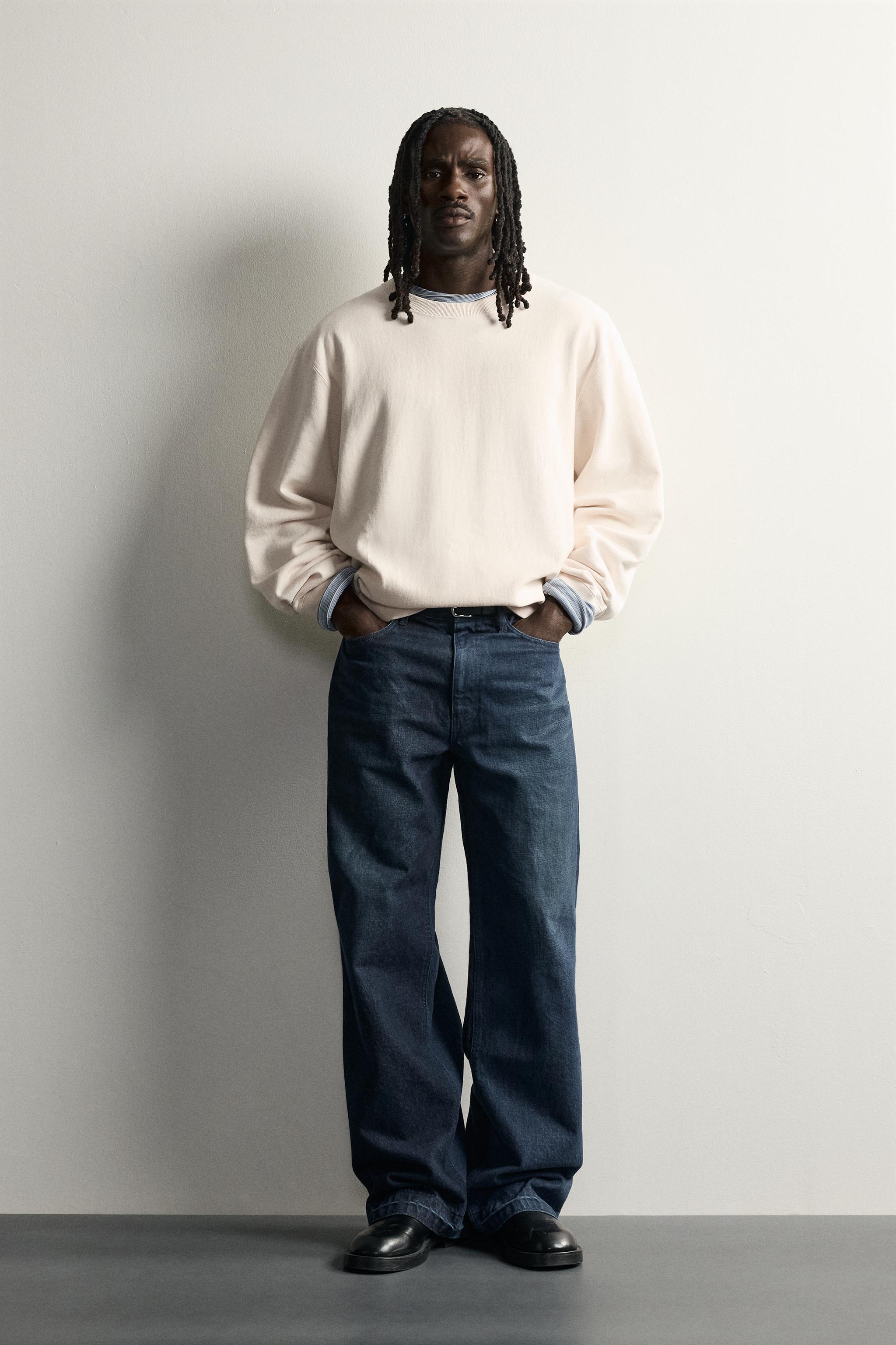 Мужские свитеры Zara TANAKA NY TYO LTD.© 2026 CREWNECK SWEATEX