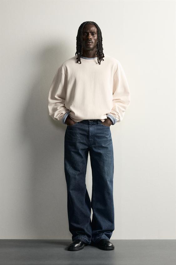 CREWNECK SWEATSHIRT 2026 TANAKA NY TYO LTD.© - Oyster-white de Zara - Imagen 0