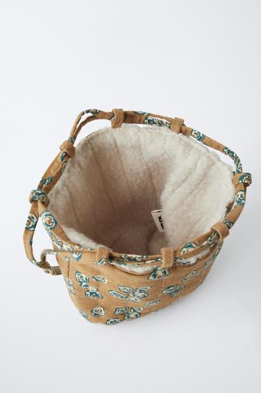 BOURSE À FLEURS - Blanc écru de Zara - Image 3