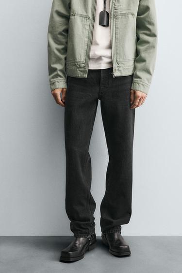 JEANS SLIM FIT - Carbón de Zara
