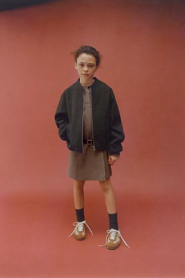 SOFT BOMBER JACKET - Brown by Zara