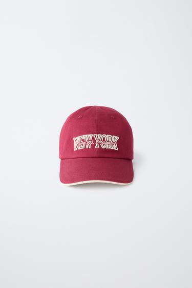 CASQUETTE UNIVERSITAIRE AVEC INSCRIPTION BRODÉE - Bordeaux de Zara