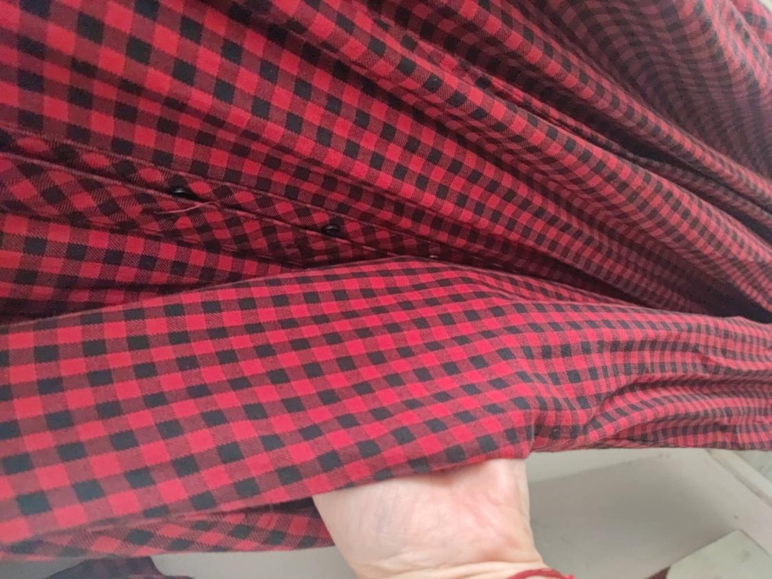CHECK SHIRT DRESS - Image 6